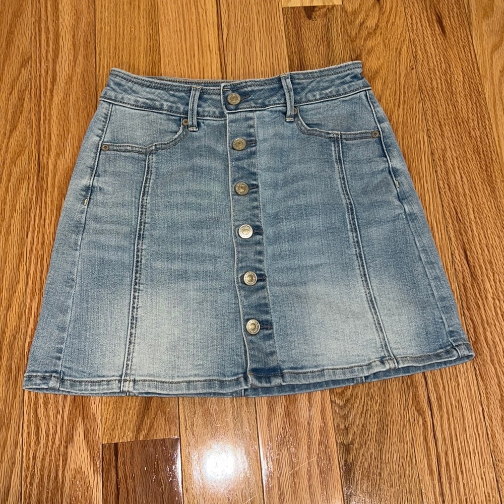 American Eagle Super Stretch jean skirt